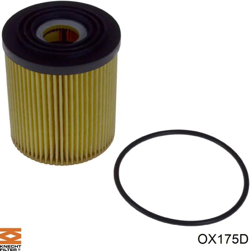 OX175D Knecht-Mahle filtro de aceite