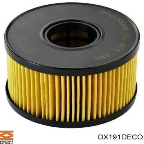 OX191DECO Knecht-Mahle filtro de aceite