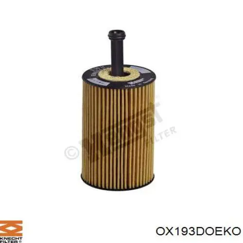 OX193DOEKO Knecht-Mahle filtro de aceite