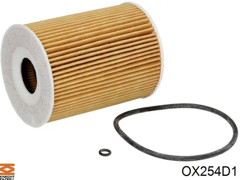 OX254D1 Knecht-Mahle filtro de aceite