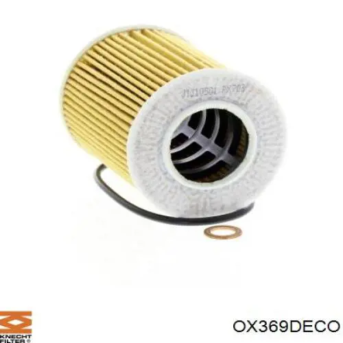 OX369DECO Knecht-Mahle filtro de aceite