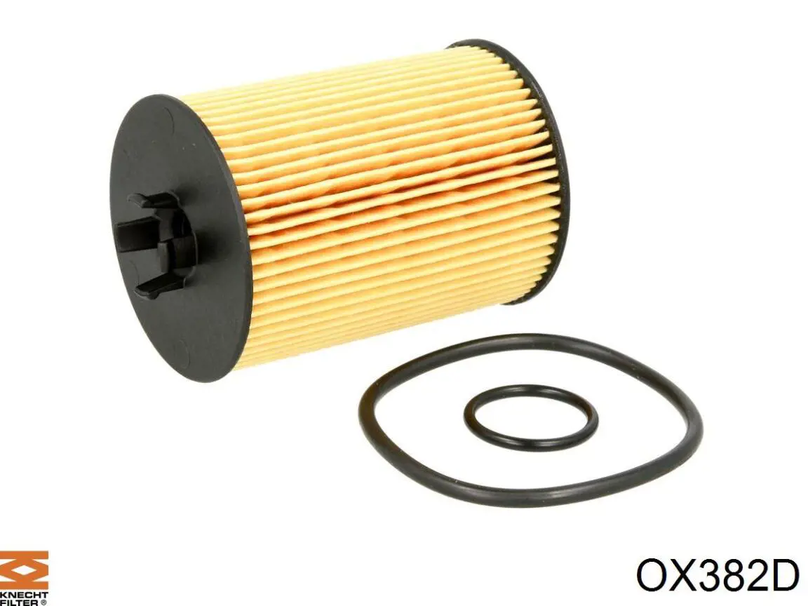 OX382D Knecht-Mahle filtro de aceite