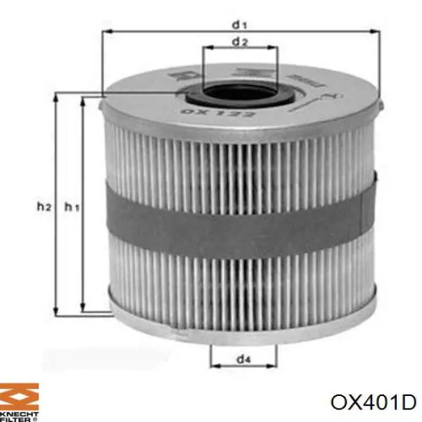 Filtro de aceite Opel Zafira P12