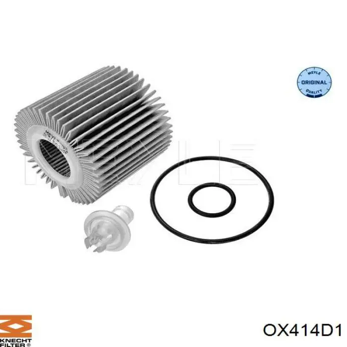 OX414D1 Knecht-Mahle filtro de aceite