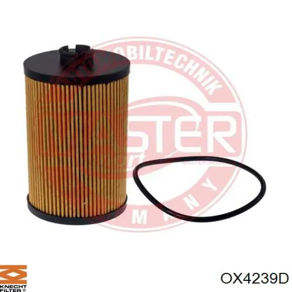 OX4239D Knecht-Mahle filtro de aceite