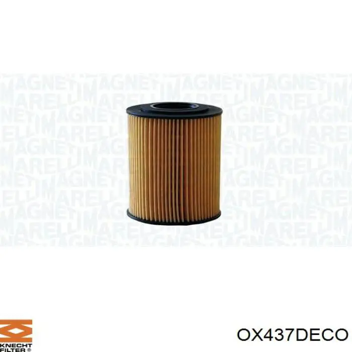 OX437DECO Knecht-Mahle filtro de aceite