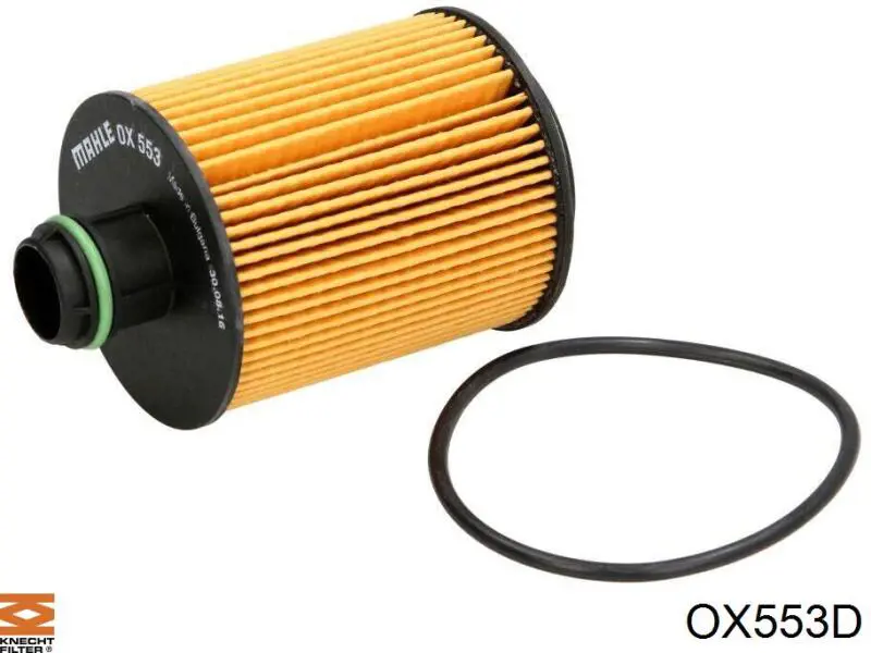 OX553D Knecht-Mahle filtro de aceite