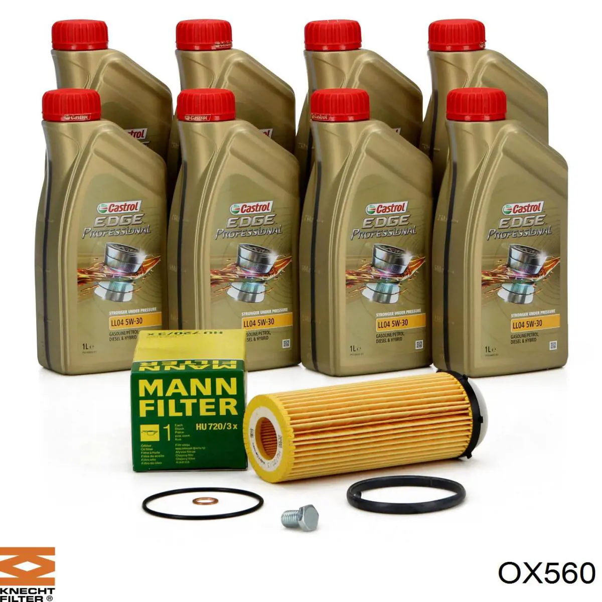 OX560 Knecht-Mahle filtro de aceite
