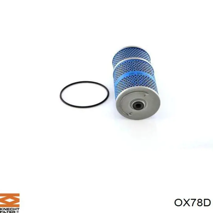 OX78D Knecht-Mahle filtro de aceite