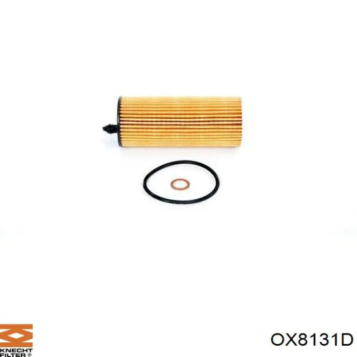 OX8131D Knecht-Mahle filtro de aceite