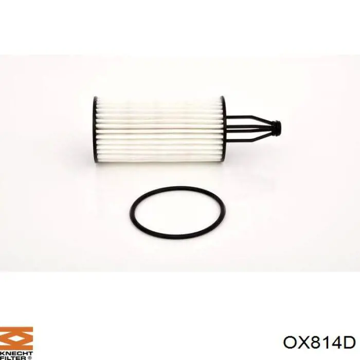 OX814D Knecht-Mahle filtro de aceite