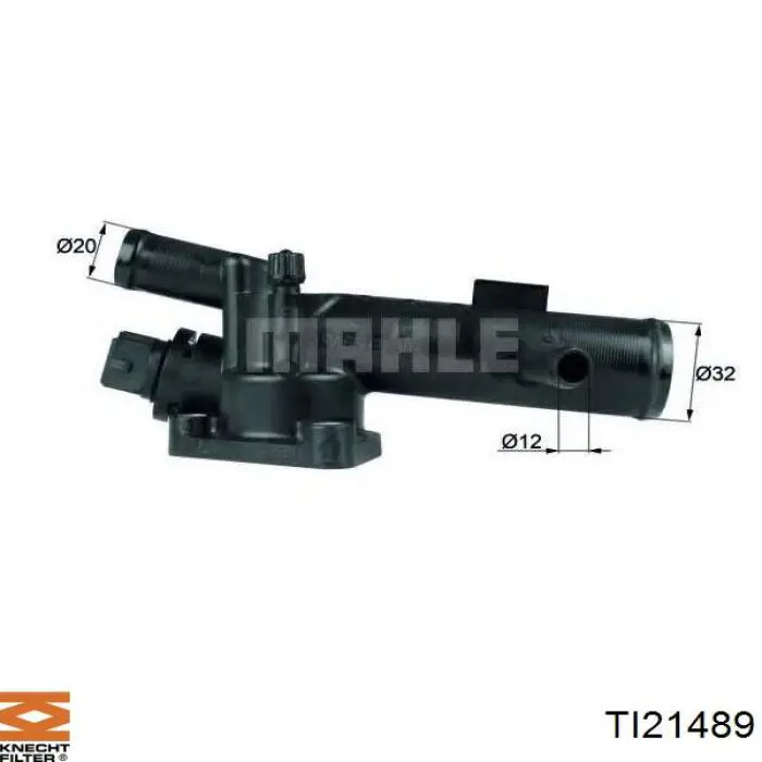 TI 214 89 Knecht-Mahle termostato, refrigerante