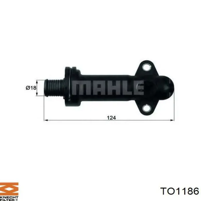 TO1186 Knecht-Mahle termostato de aceite de transmision automatica