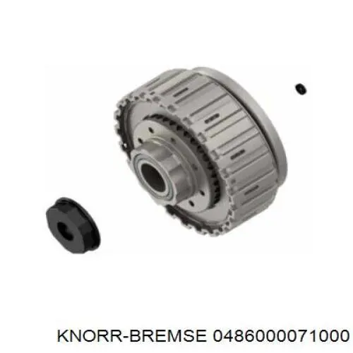 0486000071000 Knorr-bremse sensor abs trasero derecho