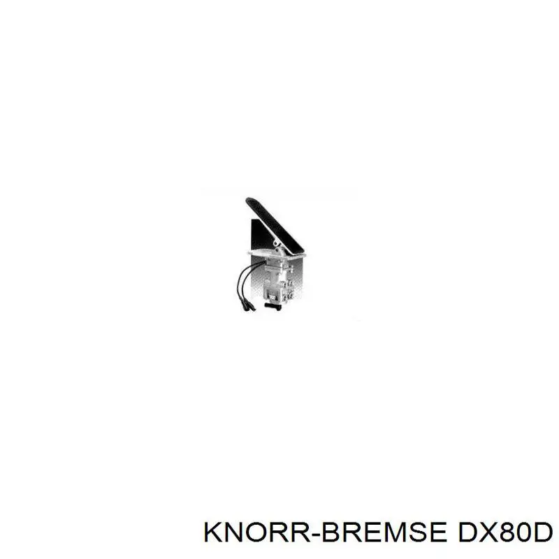 Válvula de freno bajo pedal (camión) Knorr-bremse DX80D precio, desde 603,76 EUR