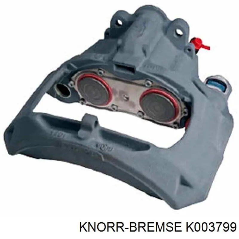 Pinza de freno delantera derecha K003799 Knorr-bremse