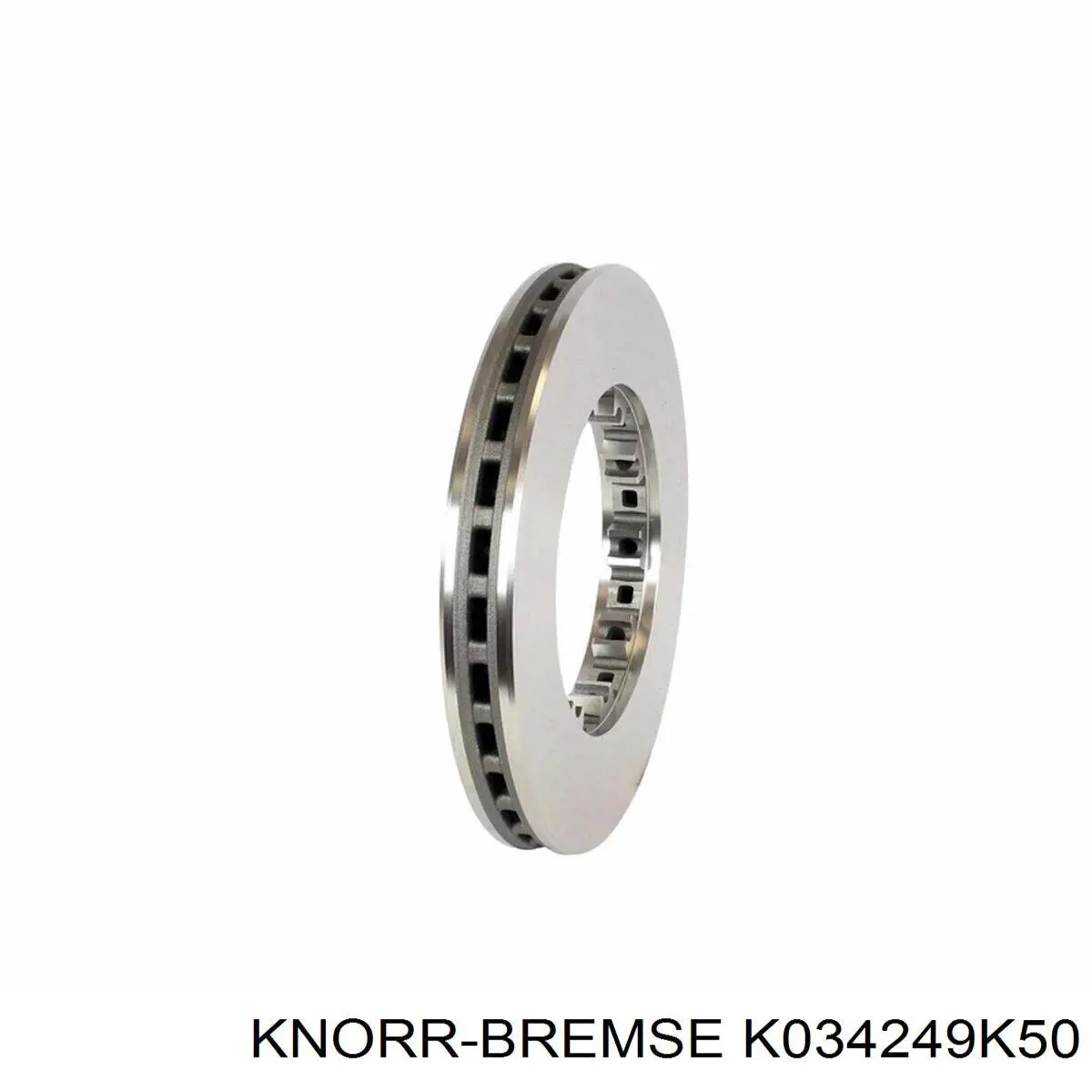 K034249K50 Knorr-bremse freno de disco delantero