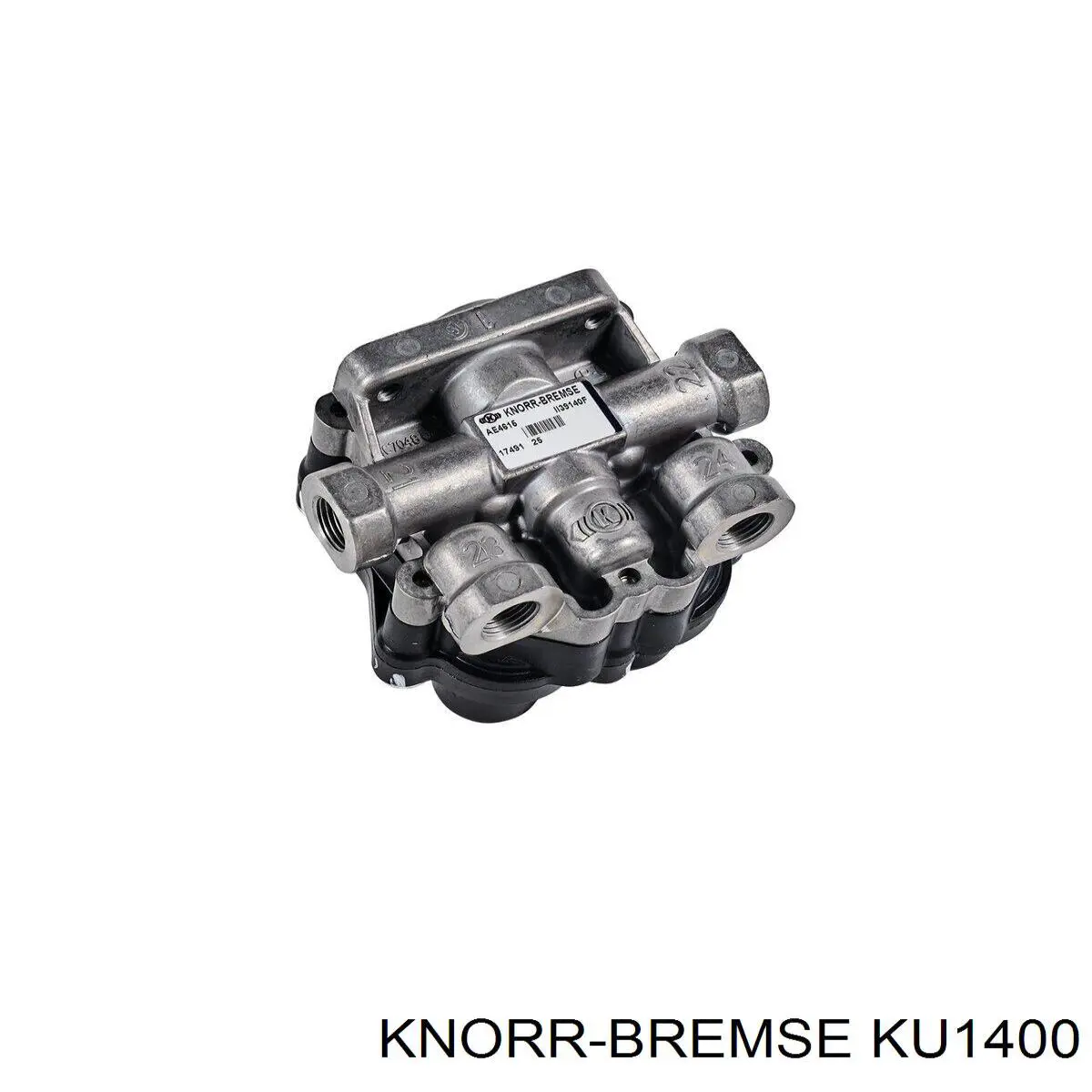 Conector (cabezal) de mangueras del sistema neumático Knorr-bremse KU1400