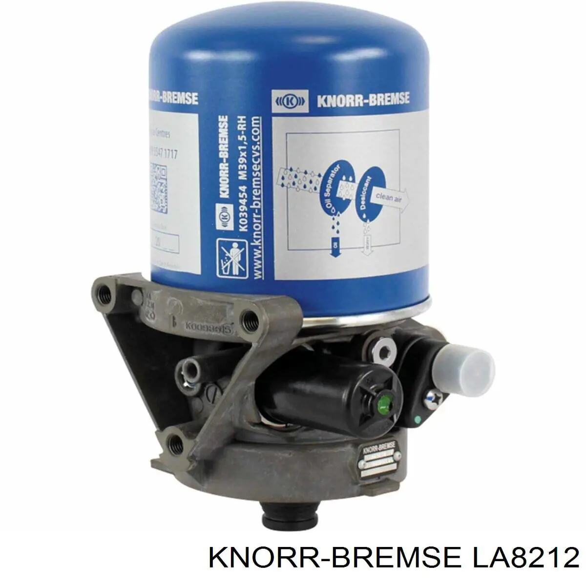 Deshumidificador de sistema neumático Knorr-bremse LA8212 precio, desde 111,93 EUR