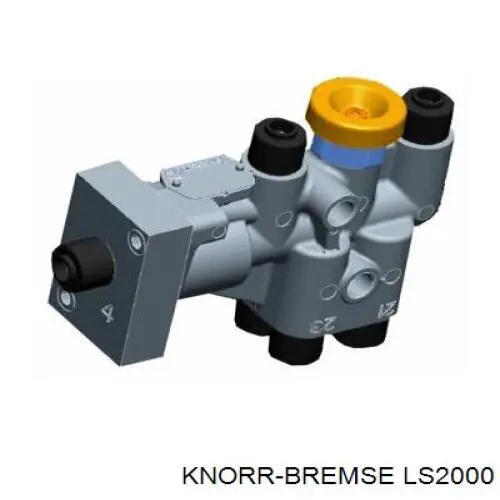 LS2000 Knorr-bremse zapatas de frenos de tambor traseras