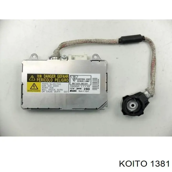 1381 Koito Bombilla de cruce