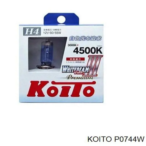 P0744W Koito Lámpara halógena