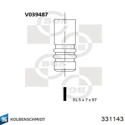 331143 Kolbenschmidt