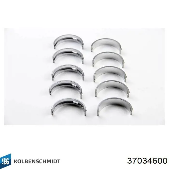 Comprar 37034600 Kolbenschmidt Juego de cojinetes de cigüeñal, estándar, STD
