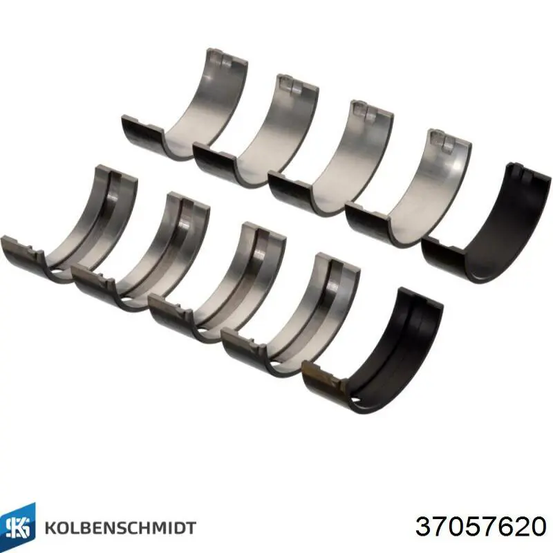 37057620 Kolbenschmidt Juego de cojinetes de cigüeñal, cota de reparación (+0,50 mm)