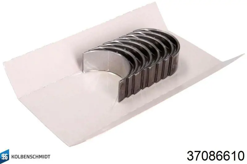 37086610 Kolbenschmidt Juego de cojinetes de biela, cota de reparación (+0,25 mm)