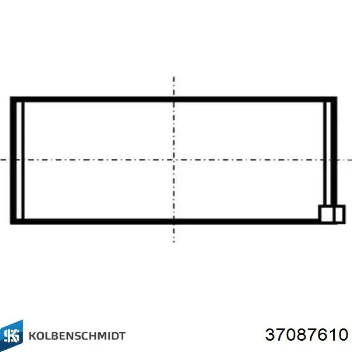 Juego de cojinetes de biela, cota de reparación (+0,25 mm) Kolbenschmidt 37087610 precio, desde 33,00 EUR