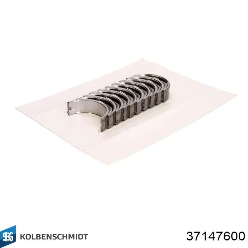 37147600 Kolbenschmidt Juego de cojinetes de cigüeñal, estándar, STD