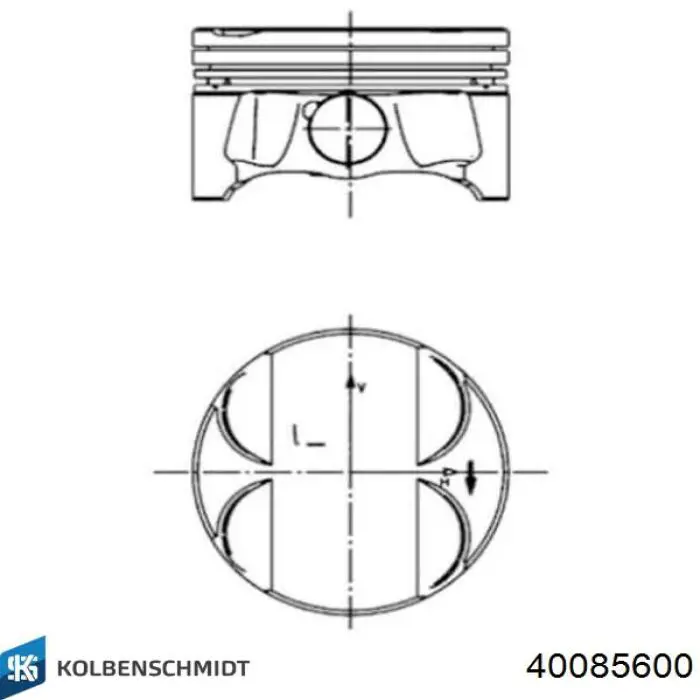 Comprar 40085600 Kolbenschmidt Pistón
