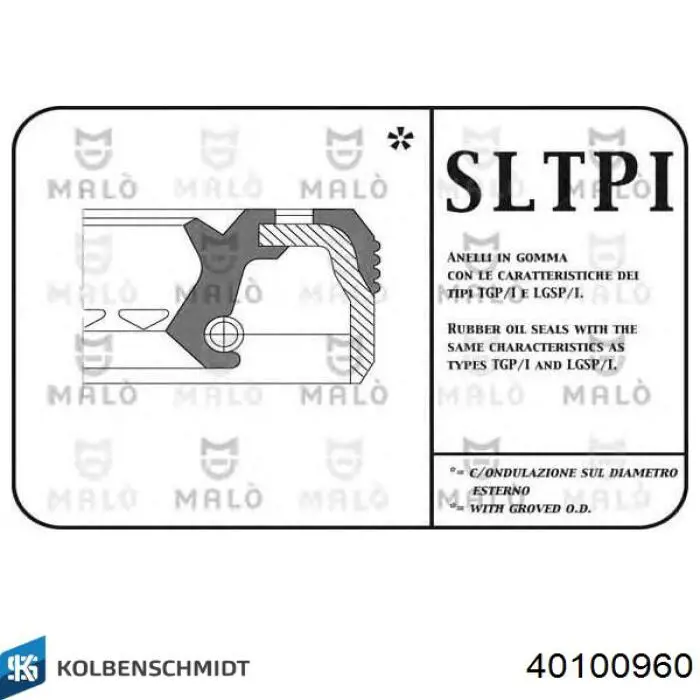 40100960 Kolbenschmidt Juego de pistón y camisa