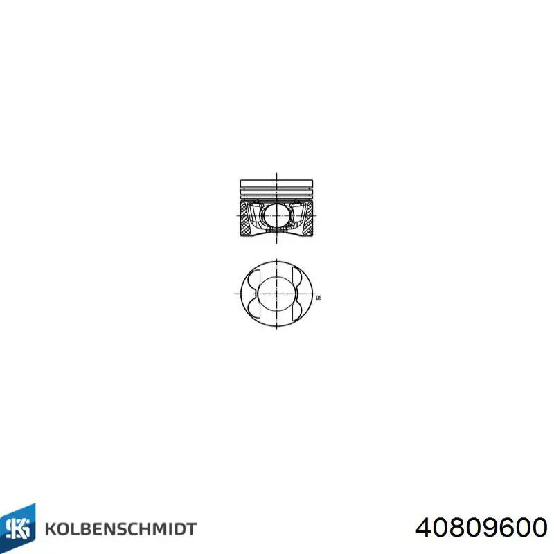 Comprar 40809600 Kolbenschmidt Pistón