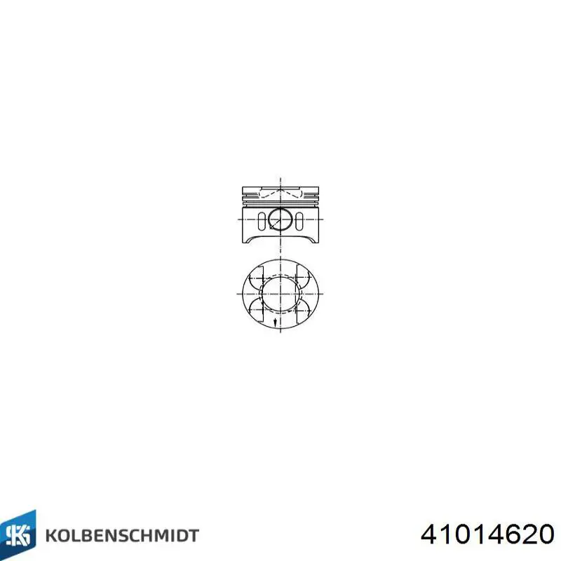 Comprar 41014620 Kolbenschmidt Pistón en conjunto para 1 cilindro, sobremedida (+0,75 mm)