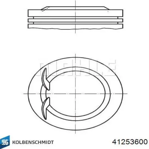 Pistón para cilindro Yenmak 3104496000 precio, desde 88,57 EUR