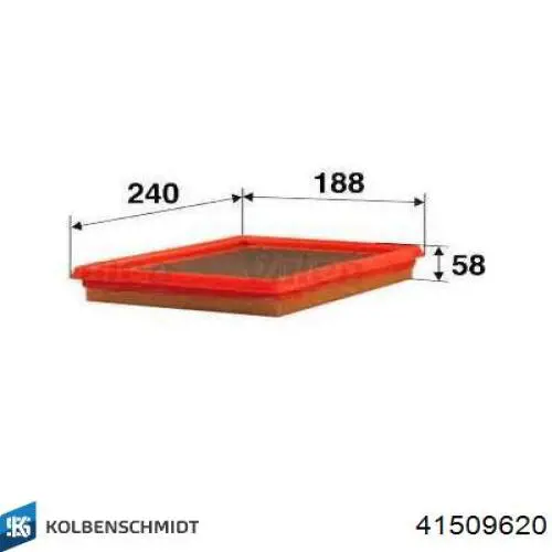 Pistón completo para 1 cilindro, segunda reparación (+0,50 mm) Kolbenschmidt 41509620 precio, desde 123,10 EUR