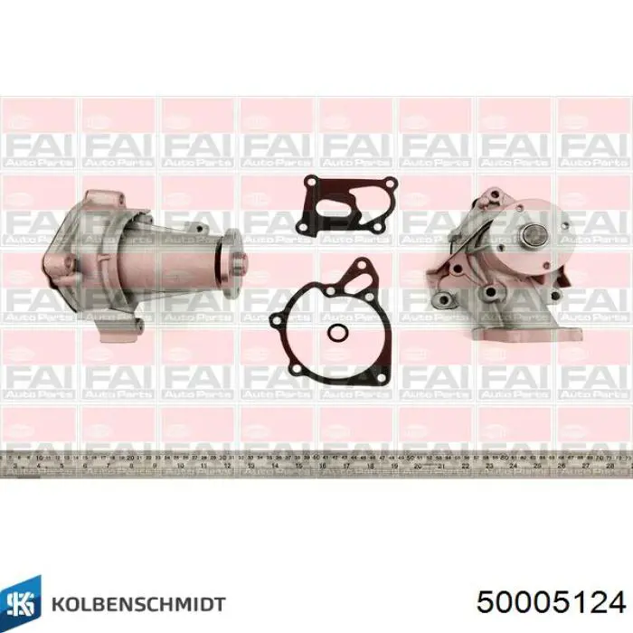 Comprar 50005124 Kolbenschmidt Bomba de agua para motor