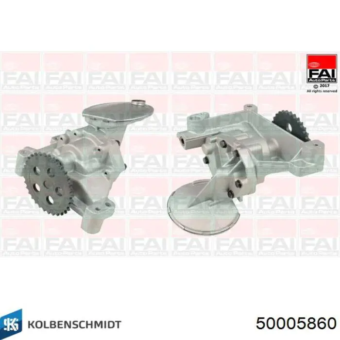 50005860 Kolbenschmidt bomba de aceite