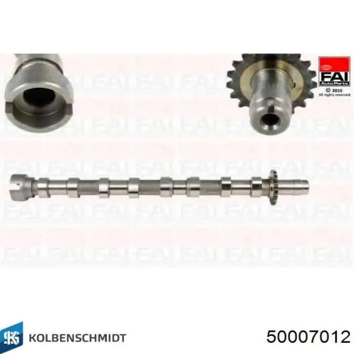 Comprar 50007012 Kolbenschmidt Árbol de levas de escape
