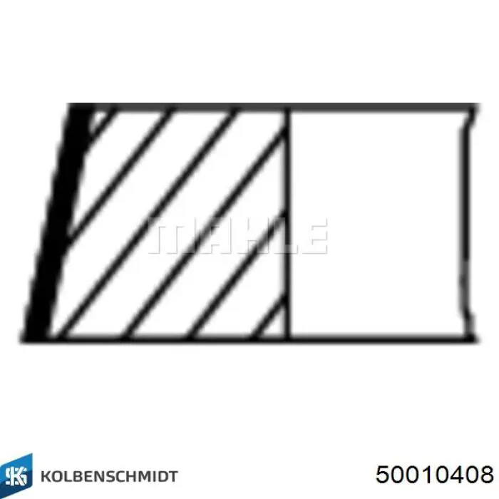 Comprar 50010408 Kolbenschmidt Aros de pistón para 1 cilindro, STD