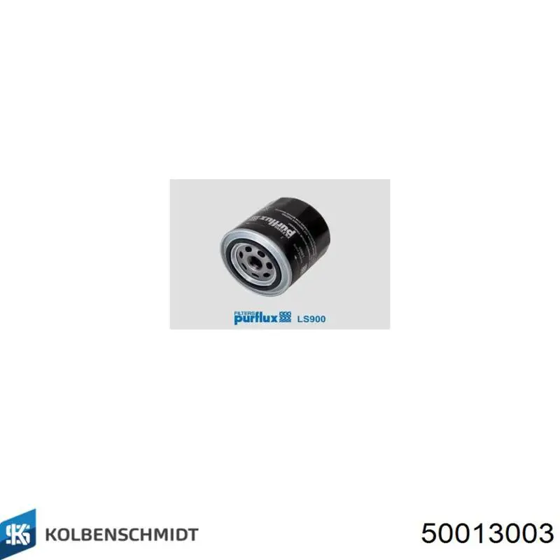 Filtro de aceite Kolbenschmidt 50013003 precio, desde 4,88 EUR