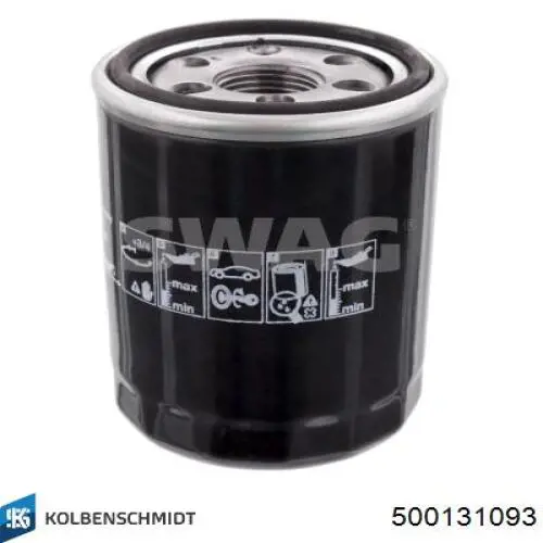Filtro de aceite Kolbenschmidt 500131093 precio, desde 5,74 EUR