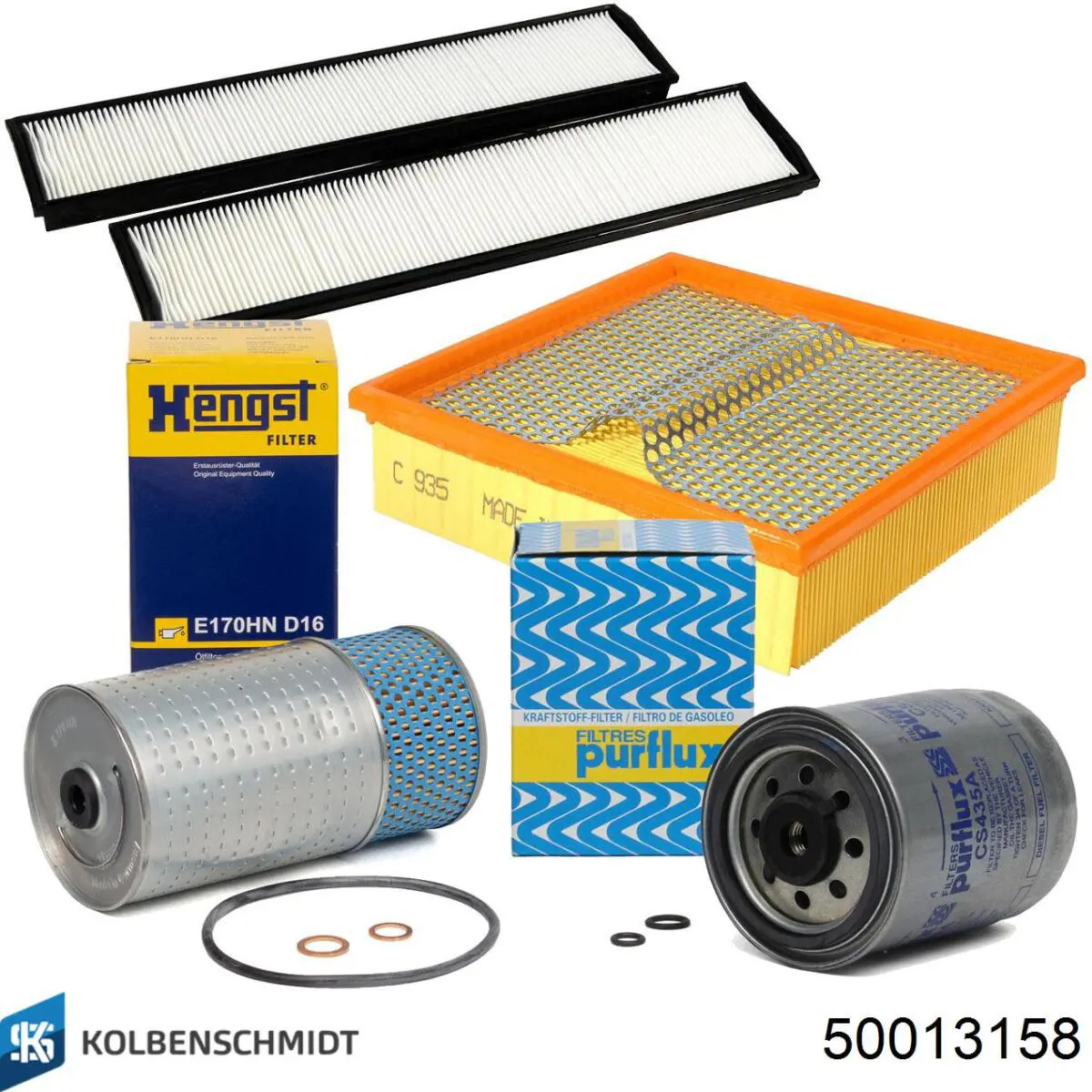 Filtro de combustible 50013158 Kolbenschmidt