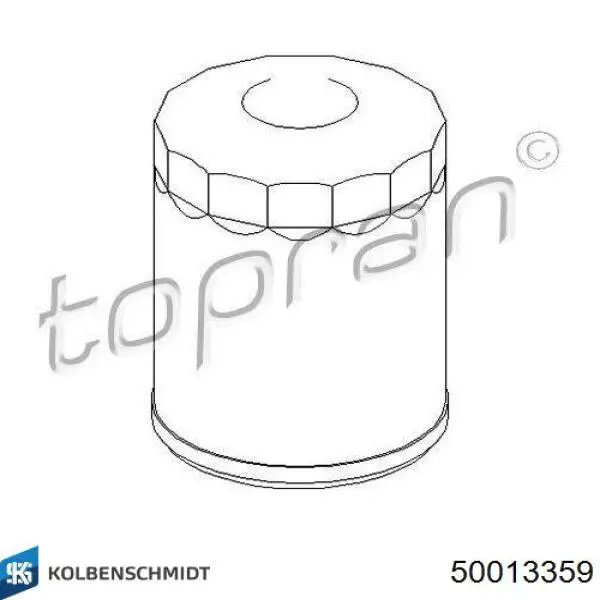Filtro de aceite Kolbenschmidt 50013359 precio, desde 11,70 EUR