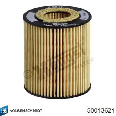 50013621 Kolbenschmidt filtro de aceite