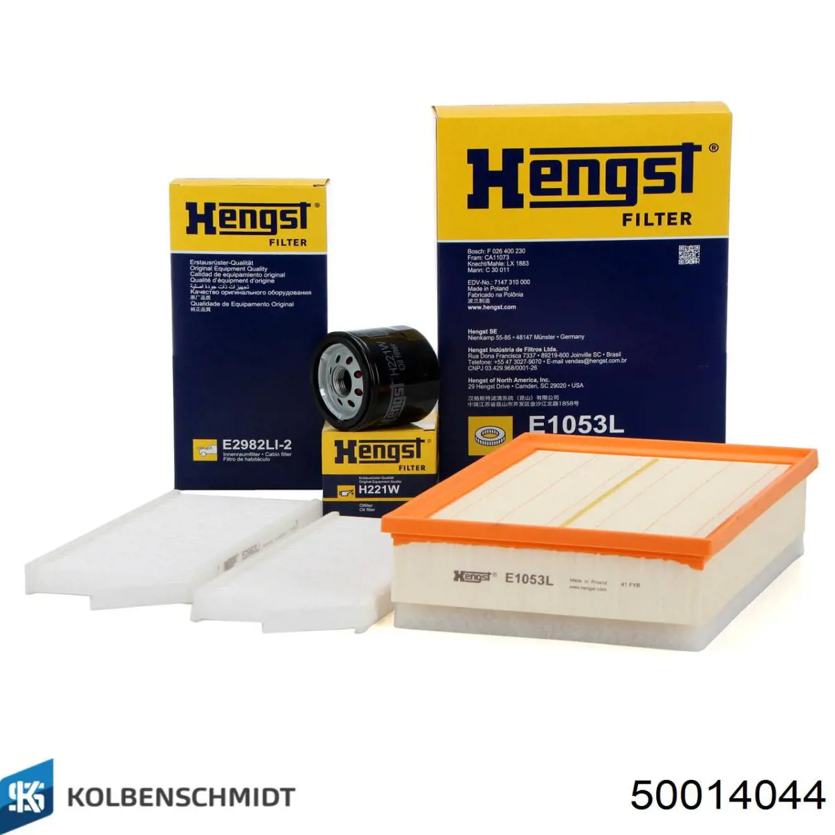 Filtro de aceite Kolbenschmidt 50014044 precio, desde 6,03 EUR