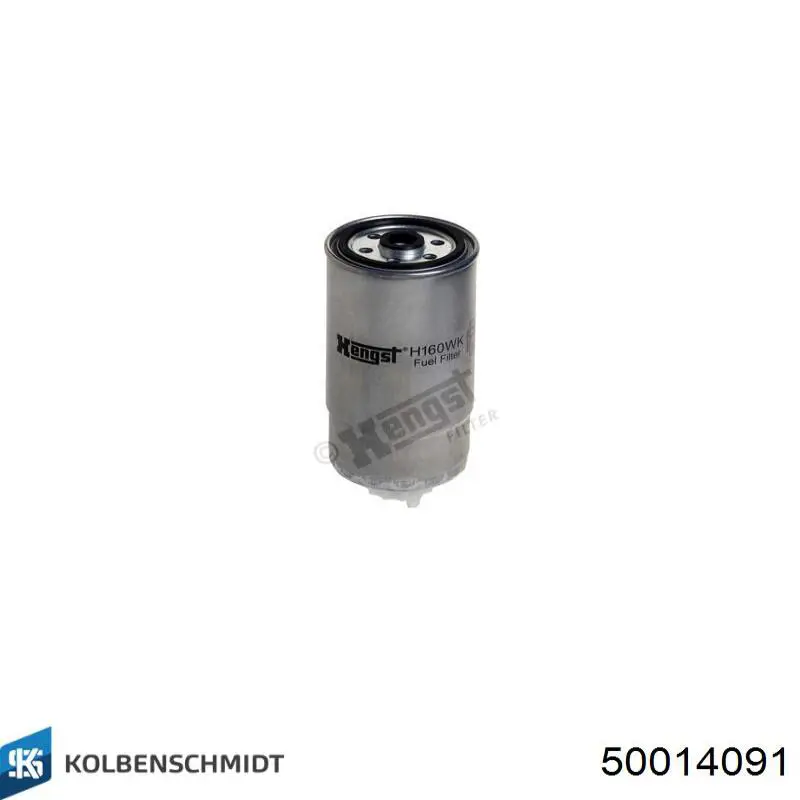 50014091 Kolbenschmidt filtro de combustible