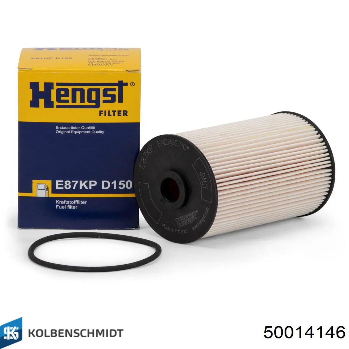 Filtro de combustible 50014146 Kolbenschmidt